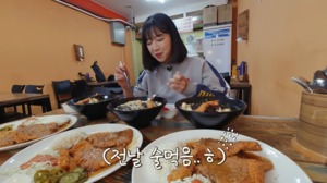 “별로 못 먹어서”…유튜버 쯔양, 돈가스·우동 해장 먹방