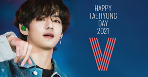 "Happy Taehyung Day 2021♥" 방탄소년단 뷔, 생일 이벤트로 태태랜드 日은 지금 충제중