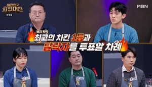 [종합] ‘치킨대전’ 안병태, 닭발로 만든 ‘한잔하짜오’ 우승…탈락자는 닭가슴살 요리 ‘김종운 탈락’