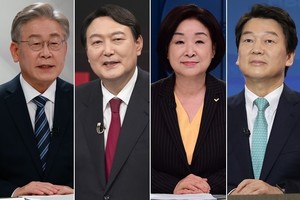 [차기대선후보 지지율] "2030 지지율…이재명 27.7％ 안철수 20.2％ 윤석열 16.2％"