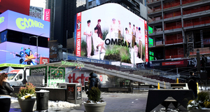 오메가엑스, 美 타임스퀘어 대형 전광판 장식! 신흥 짐승돌의 ‘역대급 스케일’