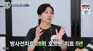 "방사선 치료만 28번"…홍여진, 유방암 완치 근황?→나이·남편 재조명
