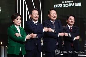 [차기대선후보 지지율] 이재명·윤석열, 서던포스트·엠브레인퍼블릭·한국사회여론연구소·리얼미터 조사서 박빙…PNR만 윤석열이 오차범위 밖 앞서