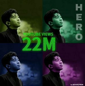 &apos;심장 저격 최고의 감성 보이스 &apos; 임영웅, &apos;HERO&apos; MV 2200만뷰 달성