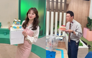 "묻어가는 중"…김소영-오상진, 생일도 함께 맞은 부부 MC