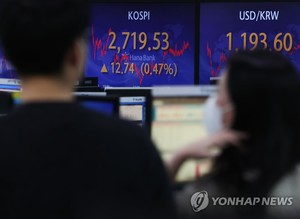 코스피 사흘만에 반등…우크라이나 사태에도 러시아 제재 본격화에 0.47% 오른 2,710대 마감