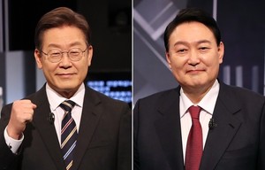 [차기대선후보 지지율] 윤석열·안철수 단일화로 판세 변동…안철수 지지층 이재명·윤석열 배분 비율은?