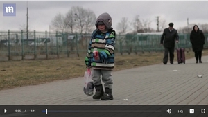 CNN "울면서 혼자 피난하는 10세 전후 우크라 어린 소년"…유엔난민기구 "우크라이나에서 153만여명 난민 발생" [러시아∙우크라이나 전쟁]