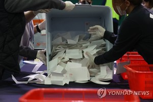 제20대 대통령 선거 개표 상황…윤석열 48.50%-이재명 48.02%