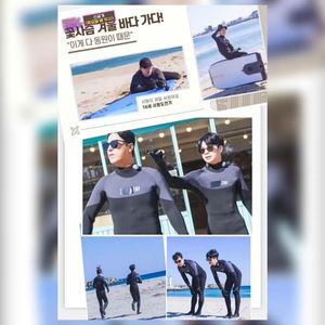 장민호,동원아 여행 가자 2탄 "동원아 서핑가자~"…"멋진 두남자의 겨울바다 서핑이 제일 쉬웠어요~"