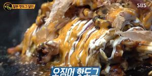 ‘생활의 달인’ 철판핫도그 맛집 보니? 오코노미야끼 비주얼