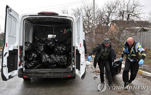 미국, 민간인 학살 파상공세…전범 재판에 추가 제재 공언(러시아 우크라이나 전쟁)