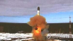 러시아 &apos;히로시마 원폭의 2천배 위력&apos; 차세대 ICBM 시험발사