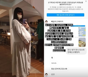 “부적절한 이미지 때문에”…정주리, 개그우먼 신기루 SNS 계정 신고한 이유