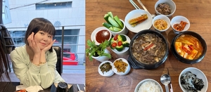 "오늘도 연습"…이수근 아내 박지연, 동안 외모+요리 실력 다 가졌네