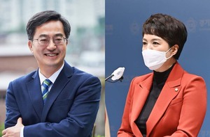 [지방선거 지지율] 김동연 42.6%, 김은혜 42.7%…오세훈 54.6%, 송영길 32.7%