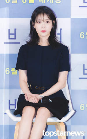 [HD포토] 아이유(IU/이지은), ‘어느새 배우 분위기가 물씬’ (브로커 제작보고회)