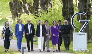 G7 "러, 침공으로 변경하려는 국경선 인정 안해"(러시아 우크라이나 침공)