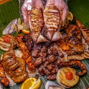 ‘생방송오늘저녁’ 부산 전포역 ‘육해공 필리핀 바비큐’ 맛집 위치는? 고기·해산물·채소·과일 총 13가지!