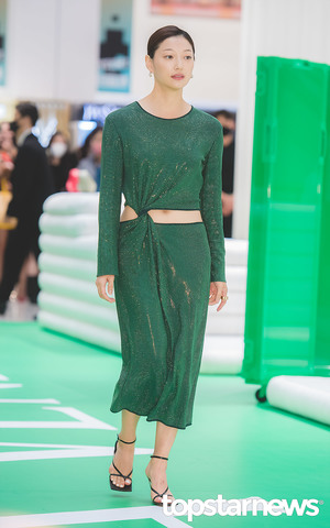 [HD포토] 이엘, ‘초록초록 여신 패션’ (보테가 베네타)