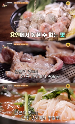 "청국장-만두전골-양념돼지갈비"…&apos;백반기행&apos;, 허영만 반한 용인 맛집 위치?