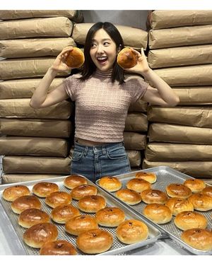 "누구 위해 빵 구웠을까요"…이혜성, 단팥빵 50개 만든 이유?