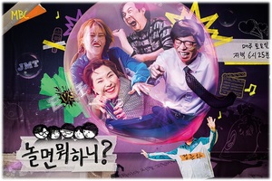 [라코이] 7월 1주 인터넷반응 1위 예능은 MBC &apos;놀면 뭐하니?&apos;(유재석·정준하·하하·신봉선·이미주)…2위는 tvN &apos;뿅뿅 지구오락실&apos;(이은지·미미·이영지·안유진)