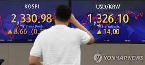 코스피, 외국인 매수 전환에 상승해 2,330선 턱걸이…외인 순매수 상위 종목은 SK하이닉스·삼성전기·LG이노텍·삼성전자우·SK