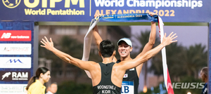 전웅태·정진화, 근대5종 세계선수권 남자 계주 금메달
