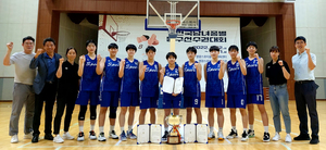 광주수피아여중 농구 전국대회 우승…시즌 3관왕