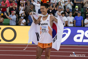 우상혁, 한국 육상 최초로 월드랭킹 1위 등극