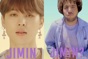 ″Wannabe Star″ 방탄소년단 지민, &apos;마스크까지 찐팬인증&apos; 콜라보 베니블랑코가 닮고싶은 JIMIN…신곡 ‘배드 디시전스’ 찢은 보컬도 화제성甲