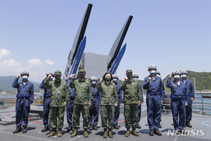 차이 대만총통 "中 군사훈련 축소했지만 군사위협 여전"