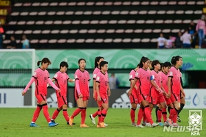 황인선호, U-20 여자월드컵 나이지리아에 0-1 석패…프랑스와 최종전(종합)