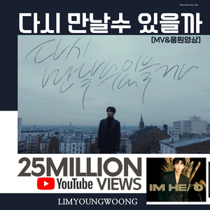 &apos;특별한 존재감&apos; 임영웅 &apos;다시 만날 수 있을까&apos; MV·음원 영상 2500만뷰 돌파