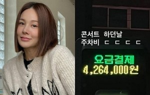 아이비, 주차 요금 폭탄…"426만원 깜짝"