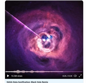 NASA 블랙홀 소리 공개…&apos;지옥의 소리&apos; &apos;우주 호러&apos;