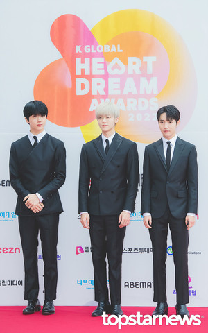 [HD포토] 엔시티 드림(NCT DREAM) 지성-재민-런쥔, ‘시상식 참석한 꿈깅이들’ (2022K글로벌하트드림어워즈 레드카펫)