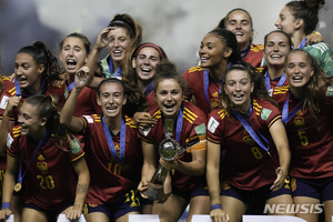 스페인, 일본 꺾고 FIFA U-20 여자월드컵 첫 우승