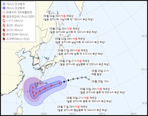 11호 태풍 &apos;힌남노&apos;, 이동경로 보니?…국내 영향은?