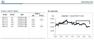 NH證 "테스, 메모리 반도체 투자 둔화 전망…목표가↓"