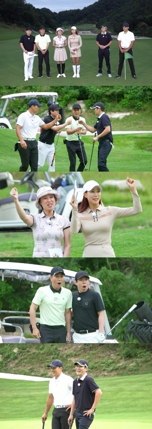 김종민, 반전 골프 실력에 박미선 "멋있어 보이긴 처음"