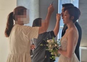 황보라♥김영훈, 결혼식 앞두고 웨딩 촬영…하정우 반응은?