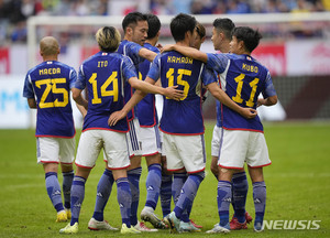 침착함 돋보인 일본 축구, 미국과 평가전 2-0 완승