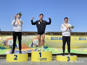 김범준, 근대5종 U-19 아시아선수권 남자 개인전 우승