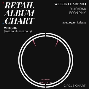 블랙핑크 &apos;본 핑크&apos;, 써클차트 리테일 앨범차트 1위…2주 연속