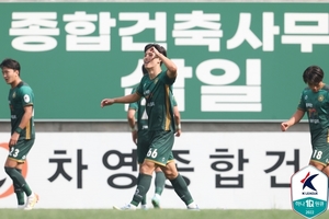 &apos;김이석 결승골&apos; K리그2 김포, 충남아산에 1-0 승리