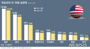 미 국채 내다 파는 중앙은행들...왜