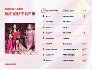 블랙핑크 &apos;셧다운&apos;, 케이팝레이더 2주 연속 1위…"압도적인 기록"
