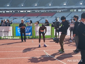 귀화 마라토너 오주한, 전국체전 남자 마라톤 1위